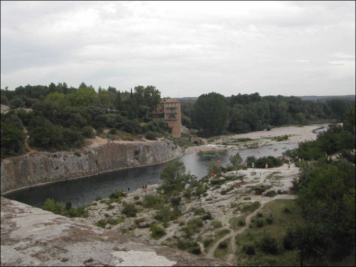 086- vue du Pont du Gard